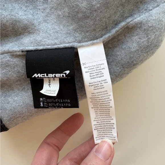 Mcclaren F1 New Era Orange and Black Cap - Picture 5 of 5